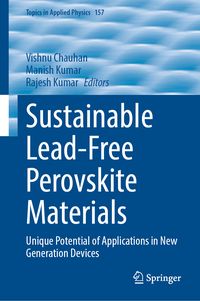 Produktbild: Sustainable Lead-Free Perovskite Materials