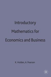 Produktbild: Introductory Mathematics for Economics and Business