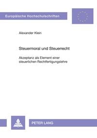 Produktbild: Steuermoral und Steuerrecht