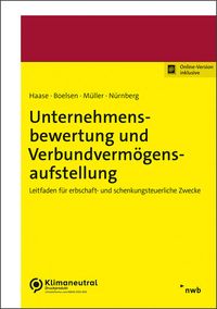 Produktbild: Unternehmensbewertung und Verbundverm&ouml;gensaufstellung