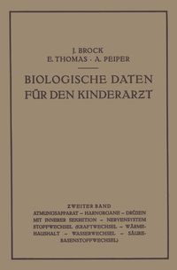 Produktbild: Biologische Daten f&uuml;r den Kinderarƶt