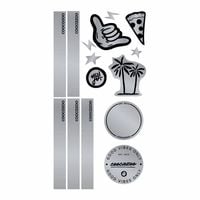 Produktbild: Sticker-Set refl.black