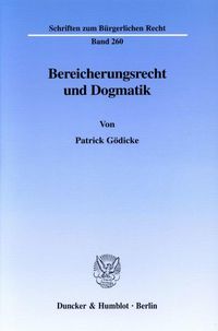 Produktbild: Bereicherungsrecht und Dogmatik.