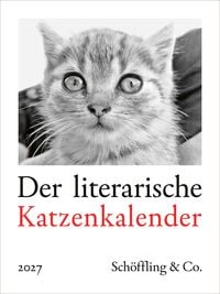 Produktbild: Der literarische Katzenkalender 2027