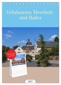 Produktbild: Tischplaner 2027 - Gelnhausen Meerholz und Hailer (A5 Tischkalender zum Aufstellen) CALVENDO