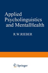 Produktbild: Applied Psycholinguistics and Mental Health
