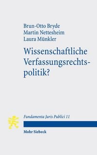 Produktbild: Bryde, B: Wissenschaftliche Verfassungsrechtspolitik?