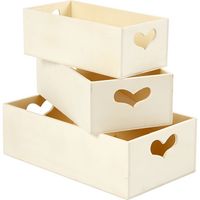 Produktbild: Creativ Company Aufbewahrungsboxen, 3er Set