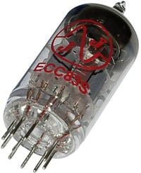 Produktbild: BTB Vertrieb ECC 83 = 12 AX 7 Elektronenröhre Doppeltriode 100 V 0.5 mA Polzahl: 9 Sockel: Noval Inhalt 1 St.