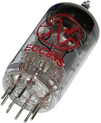 Bild vom Artikel ECC 83 = 12 AX 7 Elektronenröhre  Doppeltriode 100 V 0.5 mA Polzahl (num): 9 Sockel: Noval Inhalt 1 St. vom Autor 