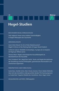 Produktbild: Hegel-Studien Band 51