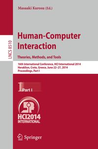 Produktbild: Human-Computer Interaction. Theories, Methods, and Tools