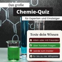 Produktbild: Das gro&szlig;e Chemie-Quiz f&uuml;r Experten und Einsteiger