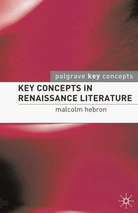 Produktbild: Key Concepts in Renaissance Literature