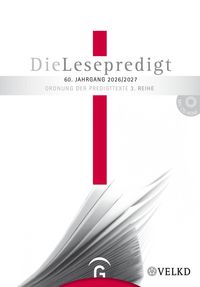 Produktbild: Die Lesepredigt, Perikopenreihe III / Die Lesepredigt 2026/2027