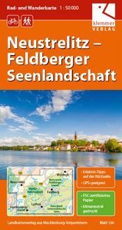 Produktbild: Rad- und Wanderkarte Neustrelitz - Feldberger Seenlandschaft