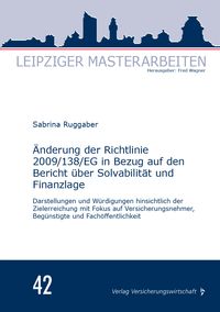 Produktbild: &Auml;nderung der Richtlinie 2009/138/EG in Bezug auf den Bericht &uuml;ber Solvabilit&auml;t und Finanzlage