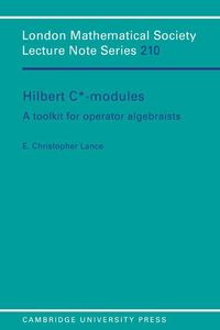 Produktbild: Hilbert C*-Modules