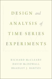 Produktbild: Design and Analysis of Time Series Experiments