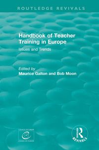 Produktbild: Handbook of Teacher Training in Europe (1994)