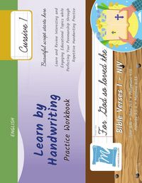 Produktbild: Handwriting Practice Workbook - Bible Verses 1 - NIV - Cursive, Level 1