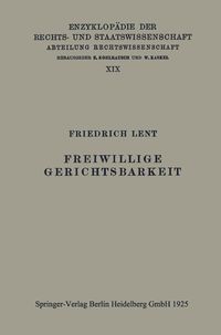 Produktbild: Freiwillige Gerichtsbarkeit