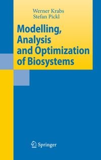 Produktbild: Modelling, Analysis and Optimization of Biosystems
