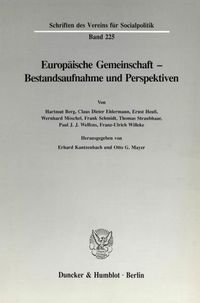 Produktbild: Europ&auml;ische Gemeinschaft - Bestandsaufnahme und Perspektiven.
