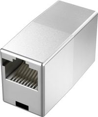 Produktbild: Hama RJ45-Kupplung Netzwerk Adapter CAT 5e [1x RJ45-Buchse - 1x ] Silber