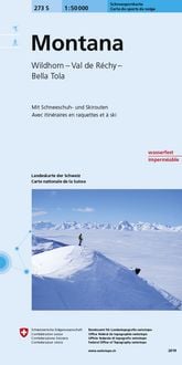 Produktbild: 273S Montana Schneesportkarte