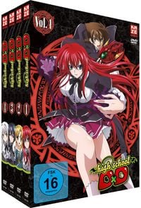 Produktbild: Highschool DxD - DVD Gesamtausgabe ohne Schuber [4 DVDs]