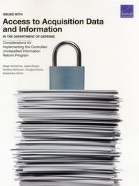 Produktbild: McKernan, M: Issues with Access to Acquisition Data and Info