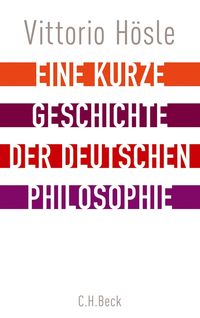 Produktbild: Eine kurze Geschichte der deutschen Philosophie