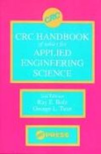 Produktbild: Bolz, R: CRC Handbook of Tables for Applied Engineering Scie