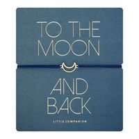 Produktbild: Armband - &bdquo;little companion&ldquo; vergoldet - Mond