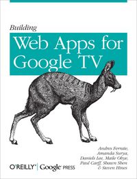 Produktbild: Building Web Apps for Google TV