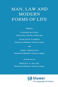 Produktbild: Man, Law and Modern Forms of Life