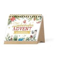 Produktbild: TR&Ouml;TSCH &ndash; Aufstell Adventskalender &bdquo;Zauberhafter Advent&ldquo; | Weihnachtskalender mit 24 Zitaten f&uuml;r eine besinnliche Weihnachtszeit