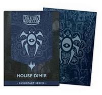 Produktbild: Pegasus ART16509 - Dragon Shield: House Dimir, Guildpact Series, 100 Dual Matte Art Sleeves