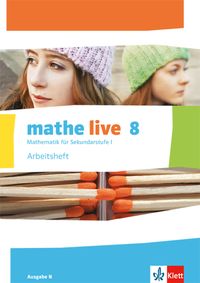 Produktbild: Mathe live / Arbeitsheft mit L&ouml;sungsheft 8. Schuljahr