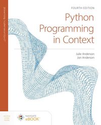 Produktbild: Anderson, J: Python Programming in Context Cloud Desktop