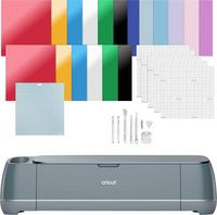 Produktbild: Cricut Maker 4 Essentials Bundle Schneideplotter Gestaltungsset Schnittbreite 29.7cm
