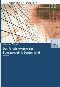 Produktbild: Das Parteiensystem der Bundesrepublik Deutschland