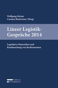 Produktbild: Linzer Legistik-Gespr&auml;che 2014