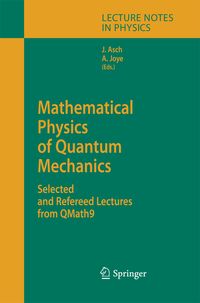 Produktbild: Mathematical Physics of Quantum Mechanics