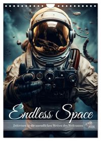Produktbild: Endless Space - Zeitreisen in die unendlichen Weites des Weltraums (Wandkalender 2026 DIN A4 hoch), CALVENDO Monatskalender