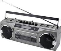 Produktbild: Soundmaster Retro Kassettenrecorder mit Radio DAB+, FM Kassette, DAB+, UKW, Bluetooth&reg;, AUX