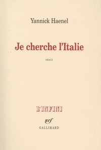 Produktbild: Je cherche l'Italie : r&eacute;cit