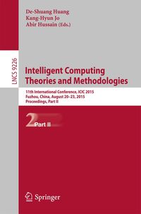 Produktbild: Intelligent Computing Theories and Methodologies