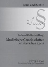 Produktbild: Muslimische Gemeinschaften im deutschen Recht
